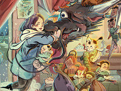 【五行龙·水】回家过年！（附提速20倍的创作视频）