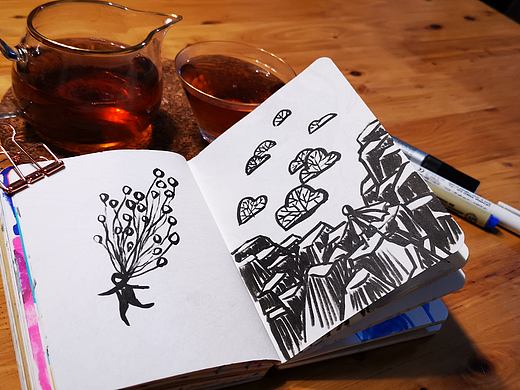 一天只有半個小時是我自己的時間（個人主頁-ZNDI2NTc3NDA=） - 新銳潮流插畫 - 站酷設(shè)計師無憂谷原創(chuàng)素材 - 站酷ZCOOL