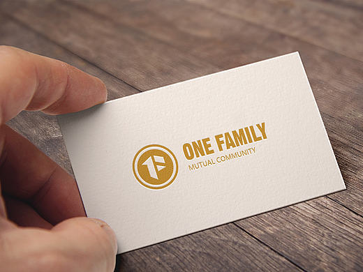 太原1family一家人LOGO概念设计
