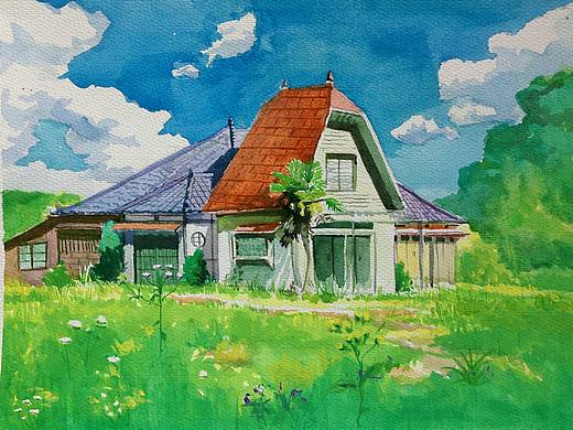 宫崎骏的童话世界（个人主页-ZMjA0OTU1NDQ=） - 绘画 - 站酷设计师志洁行芳原创素材 - 站酷ZCOOL