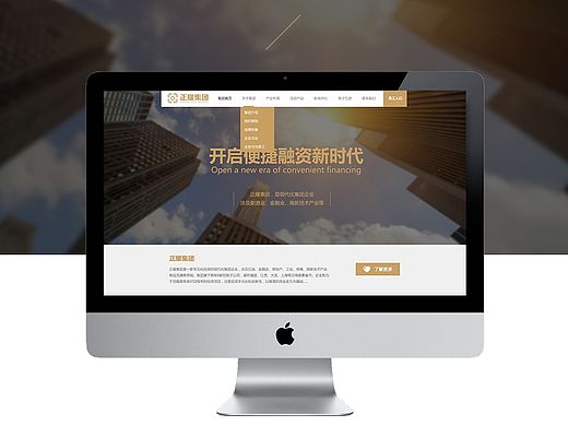 集团官方网站重新设计