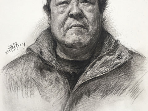 素描头像