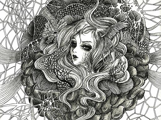 witch（个人主页-ZMTIzOTcyNTI=） - 商业插画 - 站酷设计师ZUOJennyZUO原创素材 - 站酷ZCOOL