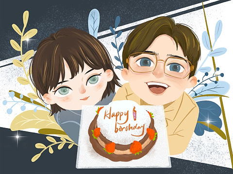 庆生（个人主页-ZNDM3MzcyMjQ=） - 创作习作 - 站酷设计师四月余光原创素材 - 站酷ZCOOL