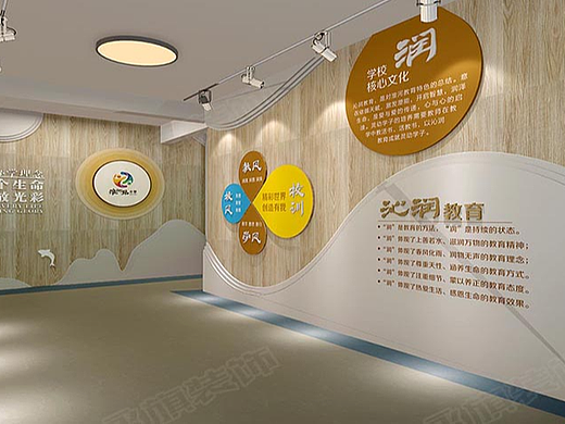 河南校园文化墙设计-用墙讲好校园文化