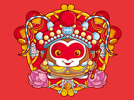 {十二生肖拜大年}