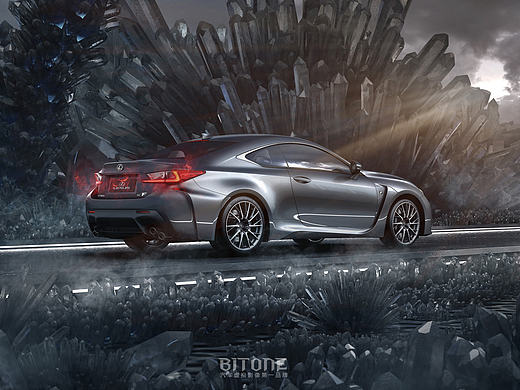 ［汽车CG渲染作品赏析］BMW与LEXUS的魅力展示