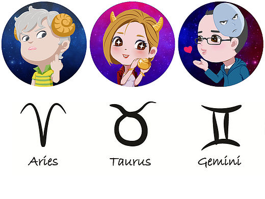 十二星座自黑（個(gè)人主頁-ZMTU1MzM2MTY=） - 創(chuàng)作習(xí)作 - 站酷設(shè)計(jì)師ynhhlyf原創(chuàng)素材 - 站酷ZCOOL