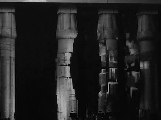 埃及卢克索神庙建筑投影秀“Reflection”