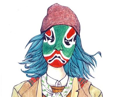 手绘插画