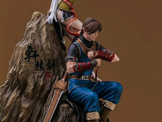 轩辕剑27周年纪念手办：赛特与妮可