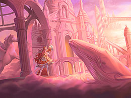 幻想中的粉色王國  