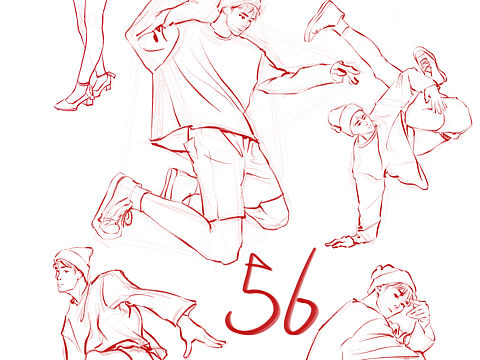 #速写60天挑战赛# day56@速写班长 