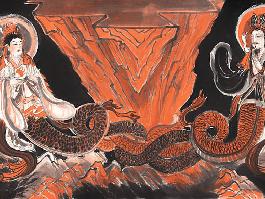 寒夜与雪山（个人主页-ZNTQwMjI5ODA=） - 创作习作 - 站酷设计师無竹原创素材 - 站酷ZCOOL