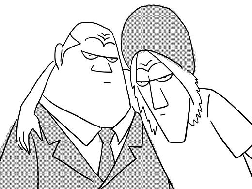 短篇漫画—《老同学》