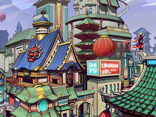 主城（个人主页-ZMTkwOTkyMDQ=） - 单幅漫画 - 站酷设计师大大仙大大仙原创素材 - 站酷ZCOOL