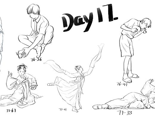 #速寫六十天挑戰(zhàn)賽 Day17. @速寫班長（個人主頁-ZNTc1NDYxMDQ=） - 繪畫 - 站酷設計師丫頭2022原創(chuàng)素材 - 站酷ZCOOL