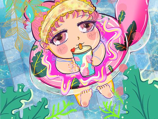 悠哉悠哉（個(gè)人主頁(yè)-ZNDM0NDc2NjQ=） - 兒童插畫 - 站酷設(shè)計(jì)師ffsirenzu原創(chuàng)素材 - 站酷ZCOOL