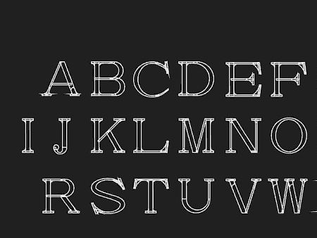 「Fonts」英文字体练习