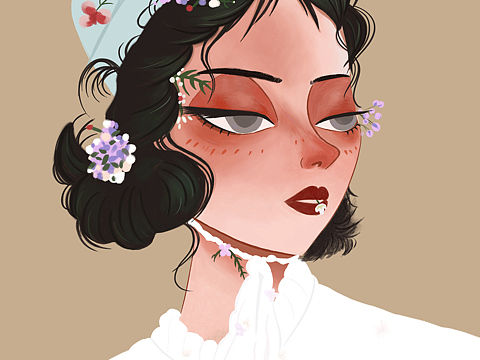 临摹人物（个人主页-ZNDI4NjExNDg=） - 创作习作 - 站酷设计师是仙人掌啊原创素材 - 站酷ZCOOL