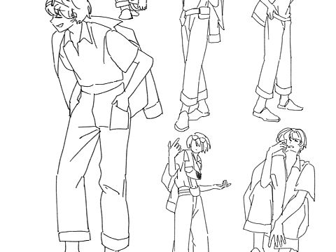 #速写60天挑战赛#day44@速写班长（个人主页-ZNjAzMzg2MTY=） - 创作习作 - 站酷设计师树言yukikun原创素材 - 站酷ZCOOL