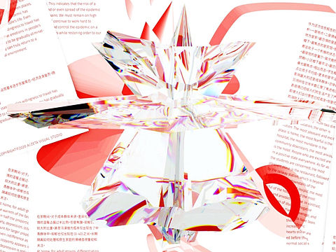 关于新冠疫情的实验性图表