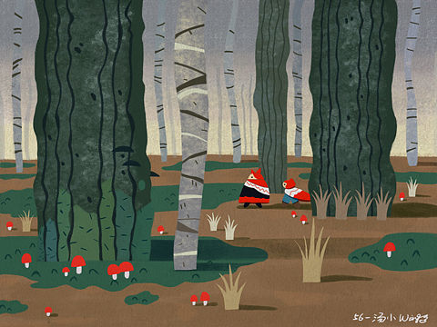 繼續(xù)臨摹大佬作品（個(gè)人主頁-ZNDUzOTM1NzY=） - 兒童插畫 - 站酷設(shè)計(jì)師湯小翼wing原創(chuàng)素材 - 站酷ZCOOL