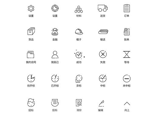 電商工程icon part2（個(gè)人主頁(yè)-ZMjExNjA2NDA=） - 圖標(biāo) - 站酷設(shè)計(jì)師a_minal原創(chuàng)素材 - 站酷ZCOOL