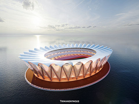 体育馆简单建模/渲染练习