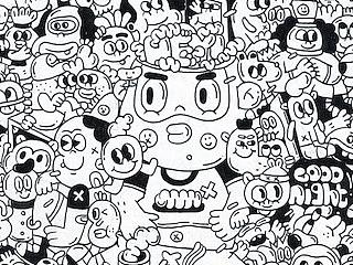 扫描一波图～（个人主页-ZMjQxOTk2NTI=） - 新锐潮流插画 - 站酷设计师疯三FENGSAN原创素材 - 站酷ZCOOL