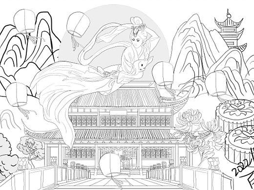 國潮風(fēng)（個人主頁-ZNTk4NDUzOTI=） - 創(chuàng)作習(xí)作 - 站酷設(shè)計師是白粥啊原創(chuàng)素材 - 站酷ZCOOL