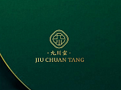 茶 九川堂 logo