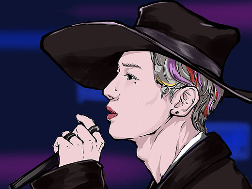 白白的深情眼（个人主页-ZNDk3NTc4Mjg=） - 单幅漫画 - 站酷设计师秋水不瑟原创素材 - 站酷ZCOOL