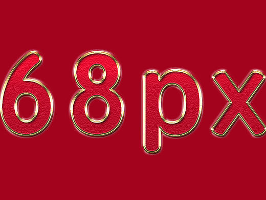 红色喜庆金属描边文字（个人主页-ZMTYzOTgzNTI=） - 字体/字形 - 站酷设计师敦敦piapia原创素材 - 站酷ZCOOL