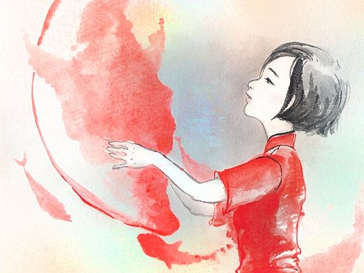 水墨的大海，椿，湫（个人主页-ZMTI3MzQ1MDg=） - 创作习作 - 站酷设计师Echo回声小巫原创素材 - 站酷ZCOOL