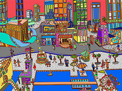 中信大连海港城插画设计