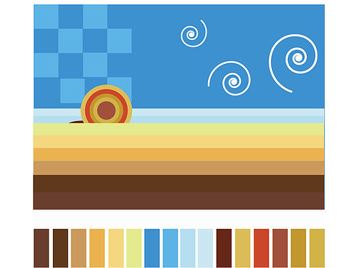 提取色（个人主页-ZMTU3MjIyMjg=） - 图案 - 站酷设计师窦梓原创素材 - 站酷ZCOOL