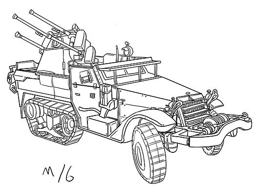 二战坦克战车练习（个人主页-ZMTg0MjEwNjQ=） - 创作习作 - 站酷设计师一笔耕手绘原创素材 - 站酷ZCOOL