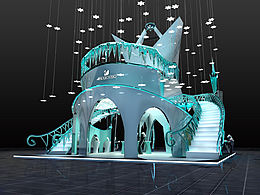 施华洛世奇珠宝展台