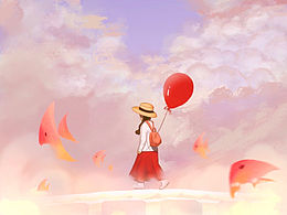 在夏天的云中旅行