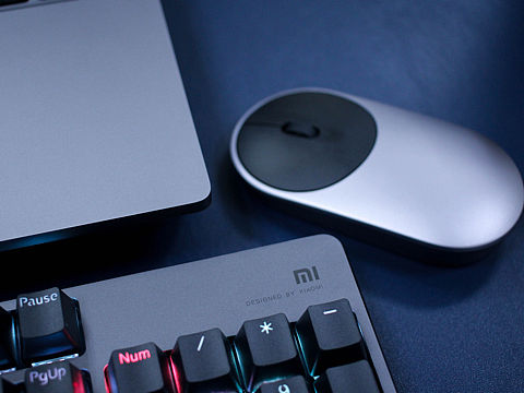 小米笔记本gtx版 产品摄影