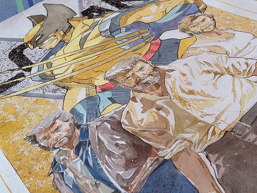 走 狼叔遛大垓去（個(gè)人主頁(yè)-ZMjIwMzI0MDA=） - 繪畫 - 站酷設(shè)計(jì)師奔達(dá)的小鹿原創(chuàng)素材 - 站酷ZCOOL