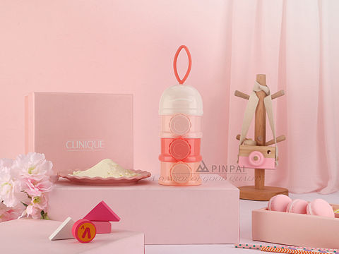 奶粉盒 产品摄影 儿童 场景