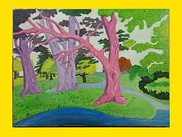 大衛(wèi)霍克尼風(fēng)景