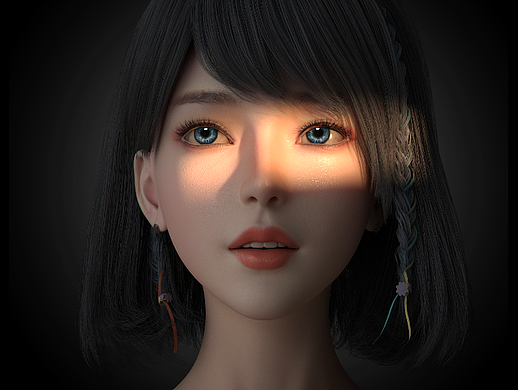 虚拟偶像-纤纤|Virtual Idol-Xian（版权已转让）