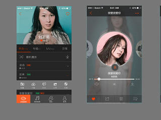 MELODY（个人主页-ZNzU5MDM4OA==） - APP界面 - 站酷设计师CoralWen原创素材 - 站酷ZCOOL