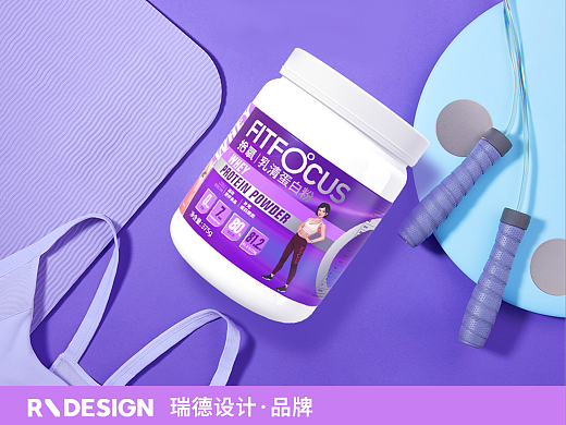拾氧 x 瑞德設計 | 女性運動蛋白粉品牌-品牌全案設計