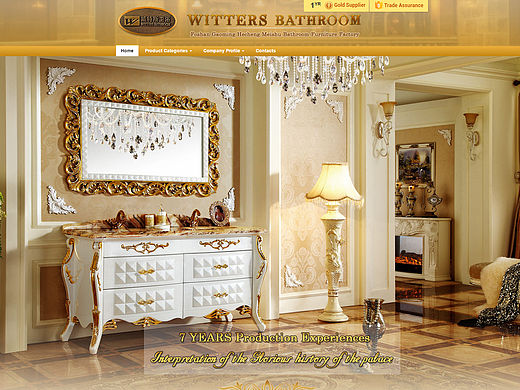 阿里巴巴國際站設計-歐式浴室柜（個人主頁-ZMTYxMTkwOTY=） - 電商 - 站酷設計師MARK哥哥原創(chuàng)素材 - 站酷ZCOOL