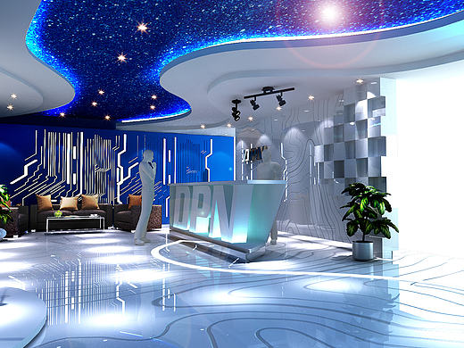 大连某科技企业科技文化展厅设计