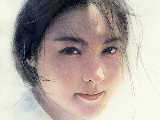 水彩写实人物作品赏析